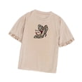 thumbnail image 1 of Trajes De Manga Corta Con Volantes Para Mujer, Top De Verano Para Trabajo Con Cuello Redondo Y Vacaciones Para Mujer, 1 of 8