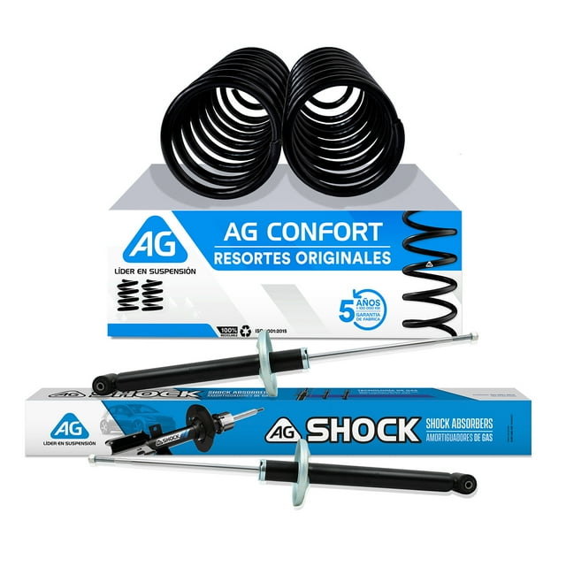Kit Original AG para Auto Traseros para Volkswagen Golf Cabrio 1993 a 2002 4 Piezas Nuevos