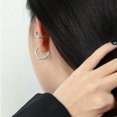 thumbnail image 6 of QQTDFG Single 925 Sterling Silver Textured Ear Cuff Earring A4423-Gold, 6 of 8