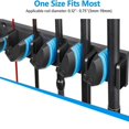 thumbnail image 3 of CNKOO Light weight Fishing Poles Rack Wall Mounted Fishing Rod Holder Vertical Support 9 Rod Rack for Garage Storage Enduring, 3 of 8