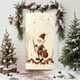 thumbnail image 1 of Cubrepuertas bordado estereoscópicamente, cortina navideña para puerta, decoración festiva de pared, decoración para fiestas navideñas, fácil instalación, diseño plegable, tela de algodón,, 1 of 9