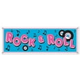 thumbnail image 2 of Beistle Rock and Roll Sign Banner 5' x 21" 3/Pack 57678, 2 of 2