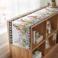 thumbnail image 6 of Table Runners 90 Inches Long Dress Scarves, Easter Bunny Farmhouse Coffee/Dining/Kitchen Table Runner for Living Room, Spring Daisy Flowers Rabbits Buffalo Plaid 13x90 Inch, 6 of 9