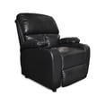 thumbnail image 1 of Sillón Reposet Midtown Concept Reclinable tapizado en simil cuero negro, 1 of 4