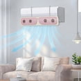 thumbnail image 4 of SIfdSeng Adjustable Air Conditioner Wind Deflector Stretchable AC Vent Cover Direct Blow Cool Air for Home, 4 of 6