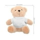 thumbnail image 4 of Oso de peluche de sublimación DIY, suave y tierno, con camiseta en blanco para baby showers, cumpleaños y Navidad para niños y adultos, 4 of 8