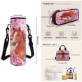 thumbnail image 6 of Yspwyqan Kids Backpack Set for Elementary, Horse Cherry Blossoms Backpack Set Kids Girls with Water Bottle Bag, 4Pcs Large Capacity Lightweight School Bags for Ages 8-15, 6 of 7