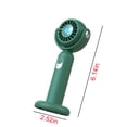 thumbnail image 3 of UttpKLBx USB Personal Desktop Cooling Fan Small Portable Air Cooler Rechargeable Hand Fan Office Air Conditioner Portable, Bedroom Air Conditioners (Green), 3 of 5