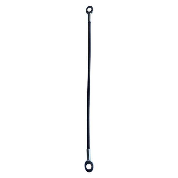 Cable de polea de fitness 5 mm Diy Home Home Gym Polea Adjunta Equipo de accesorio de reemplazo multipropósito Cable de extensión de entrenamiento de 400 cm