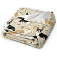 thumbnail image 2 of Corgi Blanket Cute Comfort Warm Corgi Throw Blanket Soft Fleece Blankets Corgi Gifts for Corgi Lovers Women Men''s, 2 of 6