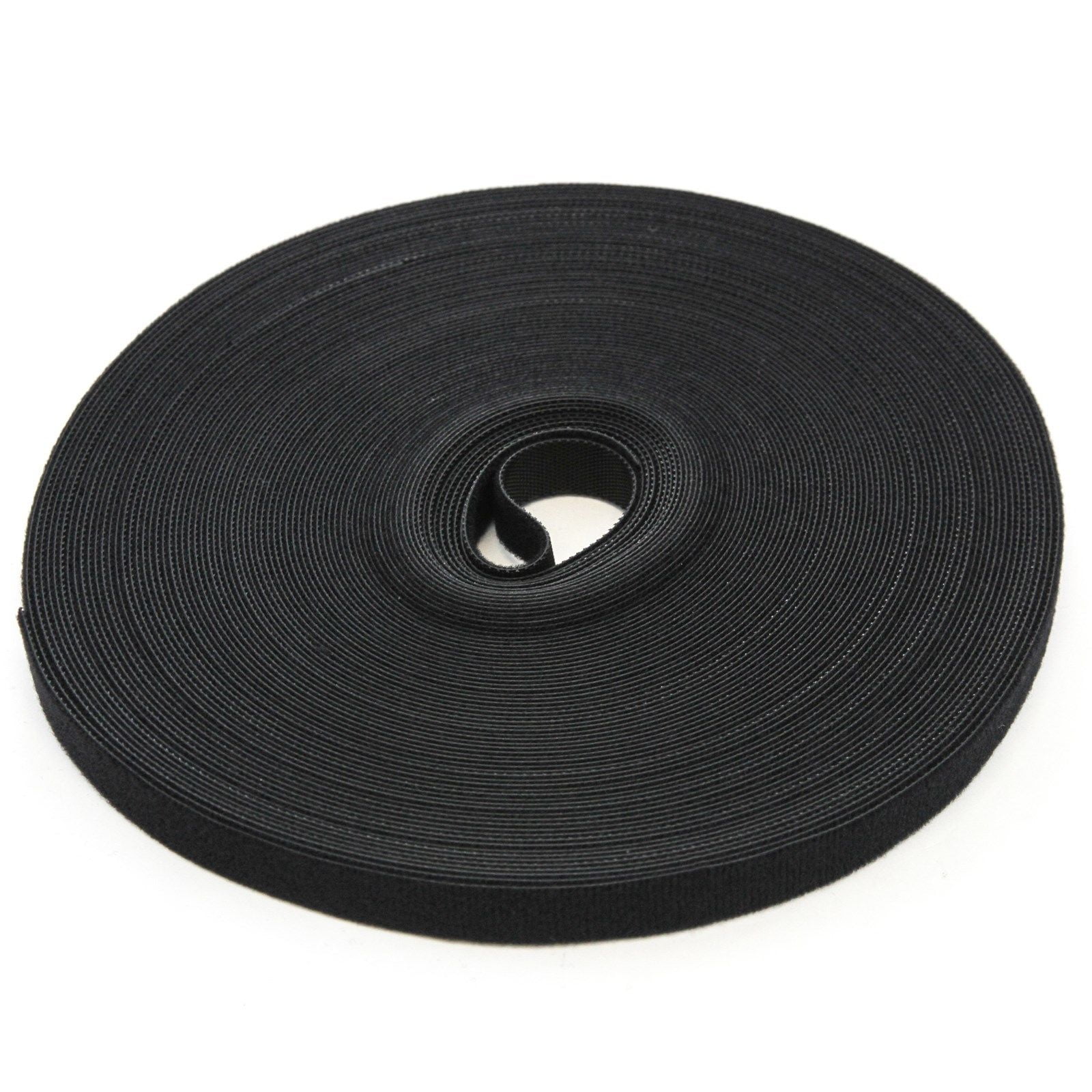 1/2" Wide Hook and Loop Reusable Cable Ties Wraps & Straps 5ft Roll 