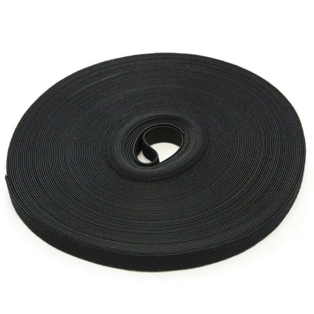 75FT Reusable .5 Inches (1/2 Inches) Roll Hook & Loop Cable Fastening