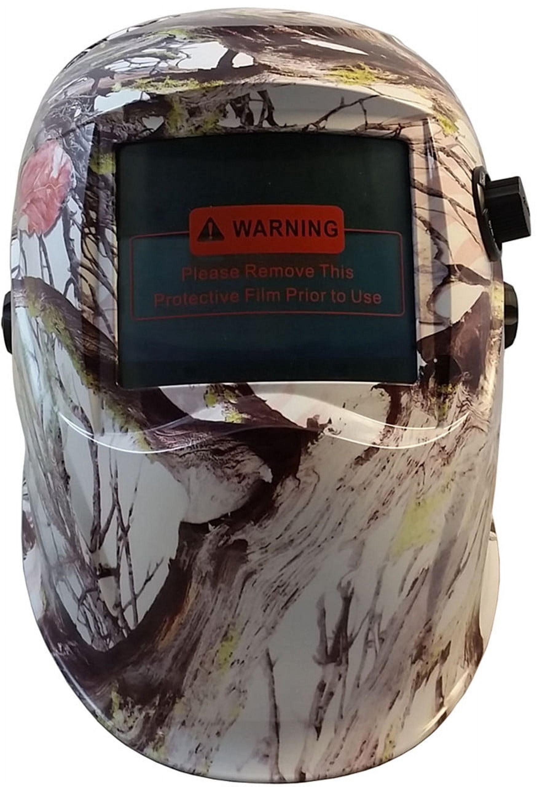 Auto Darkening Welding Hoods - American Camo Hydro Graphic Pattern