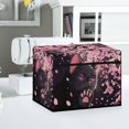thumbnail image 5 of HELLHERO Sewing Machine Dust Cover Black Cat Cherry Blossoms Stylish Storage Pocket for Mom Wife Gifts, 5 of 8