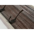 thumbnail image 6 of Rustic Natural Wash Wood Four Hook Hanging Coat Rack, 6 of 9