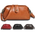 thumbnail image 1 of LHSHID Gpmsign Retro Handmade Bag Premium Italian Leather Handbags Ladies Shoulder Purses Messenger Bag, 1 of 7