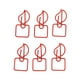 thumbnail image 1 of Clips de papel para marcapáginas lindos clips de papel que evitan resbalones 100 piezas decorativos rojos para el hogar para álbumes de recortes ANGGREK Otros, 1 of 8