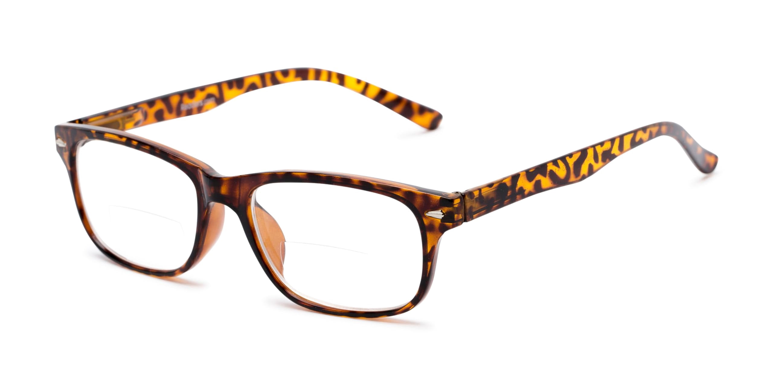 Readers.com Reading Glasses: The Williamsburg Bifocal square Style for Men and Women
