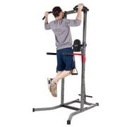 Body Champ VKR2078 5-in-1 Power Tower and Dip Station, Home Gym Equipment