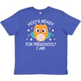 thumbnail image 3 of Inktastic Hoo's Ready for Preschool I Am with Cute Owl Youth T-Shirt, 3 of 5