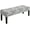BW, variant on XUELC Stretchable Dining Bench Covers - Washable Slipcover with Non-Slip Straps, Universal Fit for Kitchen, Living Room, and Bedroom Bench Seats