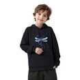 thumbnail image 4 of Gamivast Heated Sweatshirts for Kids Size 4-14 Lightweight Long Sleeve Hoodies Multiple Heating Zones and 3-Levels Washable Loose Fitted USB Rechargeable Pullover Pocket for Boys Girls no Power Bank, 4 of 5