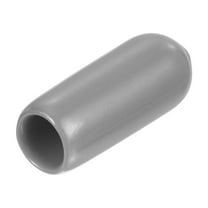 20pcs Rubber End Caps Protective Caps 4.5mm ID Bolt Cap, Light Gray
