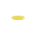 thumbnail image 4 of Turgla Fusion Glass 7.75" x 4.25" x h:0.5" Oval Yellow Glass Platter (Set of 4), 4 of 5