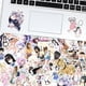thumbnail image 3 of 50pcs anime sexy bunny girl adult stickers, waterproof cute girl stickers for laptop, phone case, ipad, high definition decals, 3 of 5