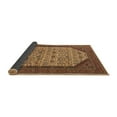thumbnail image 2 of Ahgly Company Indoor Round Oriental Brown Industrial Area Rugs, 6' Round, 2 of 4