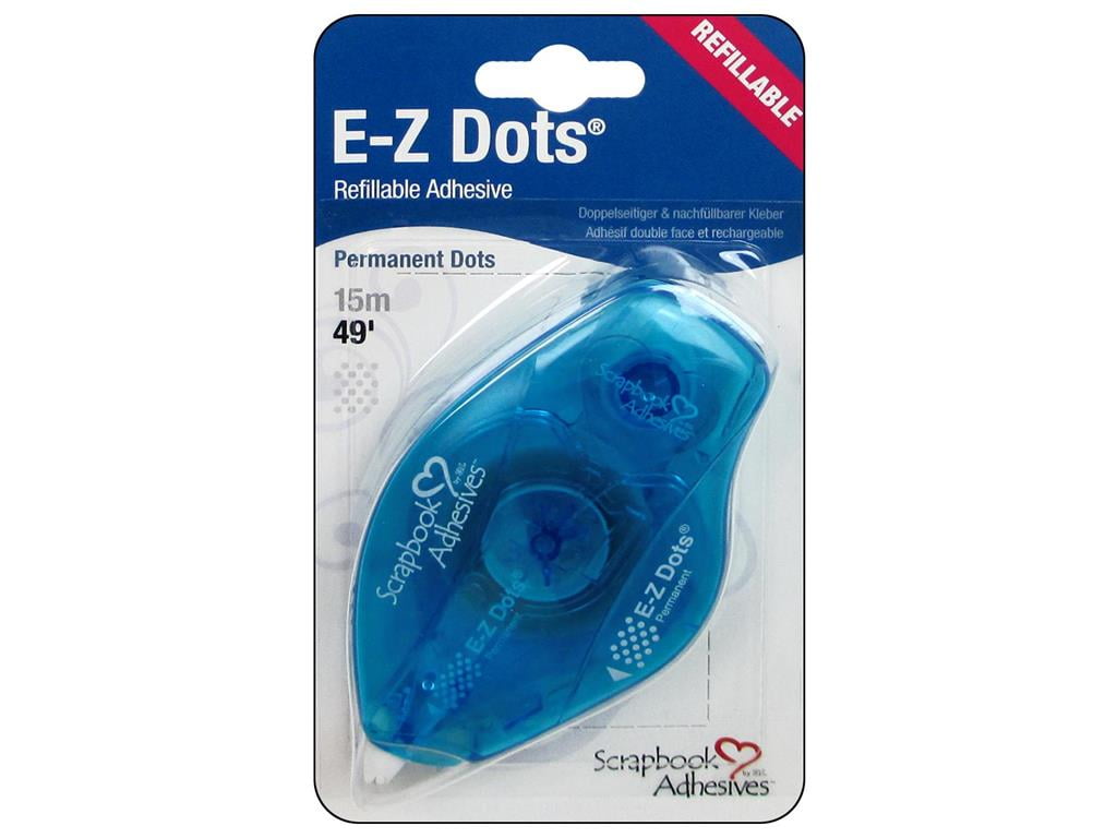 3L Scrapbk Adh EZ Dots Perm Refillable 49'