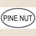 thumbnail image 2 of CafePress - PINE NUT (Oval) Tote Bag - Unisex Canvas Tote Bag, Beige, 1-Piece, 2 of 7