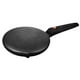 thumbnail image 5 of Máquina de crepé eléctrica, sartén para crepé, máquina de tortitas multiusos para el hogar, mango largo manual para huevos, Blintzes, Tortillas y Crep negro, 5 of 8