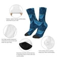 thumbnail image 3 of Fuzoiu Stingray Print Kids Socks For Boys Girls,Grip Crew Socks with Non Slip,Lightweight Stretch Crew Socks,Toddlers Crew Boot Socks, 3 of 5
