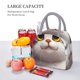 thumbnail image 5 of Easygdp Cute Cartoon Kitten Bolsa de Almuerzo Insulada Grande, Forro de Aluminio, Diseño Espacioso, a Prueba de Fugas, Ideal para Trabajo, Picnics, Viajes y Actividades al Aire Libre, 5 of 6