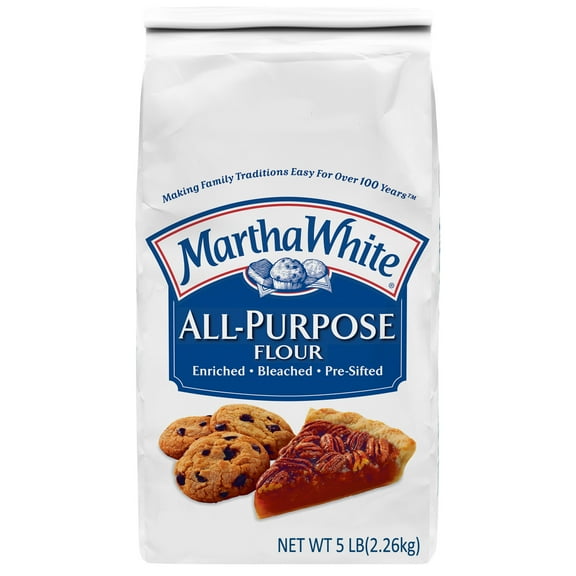 Martha White All Purpose Flour, 5 lb Bag