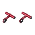 thumbnail image 2 of tssuouriy Bike Handlebar Extender Handle Bar Extension Mount Lamp Phone Bracket Holder 10cm Blue Tube Red 10cm 2Set, 2 of 6