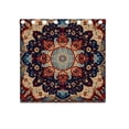thumbnail image 5 of Pattern Mandala Retro Black Out Curtains Aesthetic for Bedroom Living Room Sliding Glass Doors Kitchen Windows 2 panels set, 5 of 5