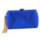 thumbnail image 4 of Bolso de noche de seda con borla elegante para mujer con correa de cadena Zulema  Elegante bolso de mano con borla, 4 of 7