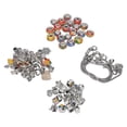 thumbnail image 4 of Gonyscag Kit para Hacer Pulseras con Dijes, Suministros para Hacer Joyas, Cuentas, Pulseras, Colgantes, Conjuntos de Manualidades, Regalos para (Vistoso), 4 of 5