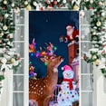 thumbnail image 4 of Christmas Door Cover Decoration Christmas Door Cover Door Hanging Party Decoration Door Cover Tapestry, 4 of 9