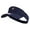 Navy, variant on Yak Head Embroidered Cotton Twill Sun Visor - Dk Green OSFM