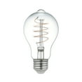 thumbnail image 2 of Better Homes & Gardens A19 LED Vintage Light Bulb, 4 Watts (40W Equivalent), Soft White, Thin Filament, E26, 2PK, 2 of 13