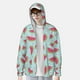 thumbnail image 2 of Balery Watermelon Sudadera ligera de manga larga con capucha y protección solar UPF 50+ para hombre y mujer, ideal para pesca y running-Large, 2 of 7