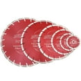 thumbnail image 4 of Diteq Jet Stream 4 1/2 Inch Segmented Turbo Rim Diamond Blade For Masonry, 4 of 4