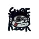 thumbnail image 2 of Camiseta Ligera de verano para mujer1pc Women'S Casual Short Sleeve T-Shirt with Creative English Horror Face Print, Fashionable Streetwear, Comfortable Summer Top, Knitted Polyester Fabric, Geometr, 2 of 6