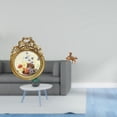 thumbnail image 2 of Marco De Fotos Antiguo Vintage Con Figuras De Estatuas De Caballos. Escultura Redonda Europea Ornamentada Para Exhibir Fotos, Ideal Como Regalo De Bodas O Decoración Del Hogar., 2 of 8