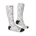 thumbnail image 3 of Fotbe Cute Cat print Women's Men's Novelty Crew Socks Cotton Socks Knee High Socks for Walking,Running,Nurses,Pregnancy, 3 of 9