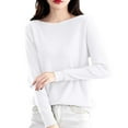 thumbnail image 2 of Pulls pour Femmes 2025 Chandail Côtelé Col Roulé Décontracté Hiver Manches Longues Ajusté, 2 of 4