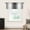 Black, variant on Black Grey White Valance Curtains for Kitchen/Living Room/Bathroom/Bedroom Window, Rod Pocket Small Topper Half Short Window Curtains Voile Sheer Scarf, Farmhouse Ombre Color Modern Simple 60"x18"